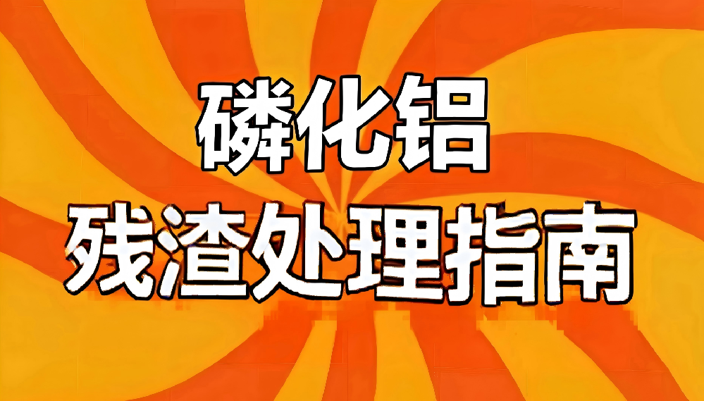 《磷化铝熏蒸残渣处理注意事项小贴士》